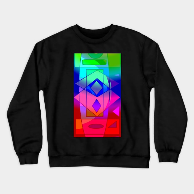 Shapes Play Crewneck Sweatshirt by Klssaginaw